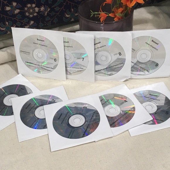 Karen Kingsbury Baxter Family Drama Sunset Series #4 Audio Book CD - Picture 5 of 5